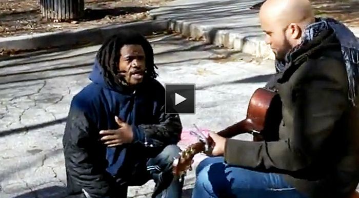 Homeless Man Joins Music Video and Does Something Wonderful – Carlos Whittaker