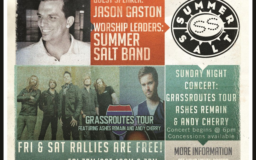 Update on Grassroutes Tour Sunday Night Impact